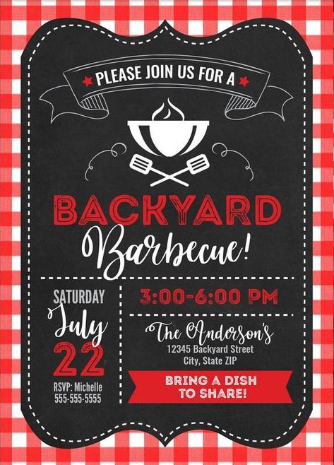 FREE Printable BBQ Invitation Template for Your Parties | DREVIO Bbq Invitation Template, Free Party Invitations, Picnic Invitations, Bbq Party Invitations, Graduation Party Invitations Templates, Birthday Bbq, Bbq Invitation, Printable Invitation Templates, Barbecue Party