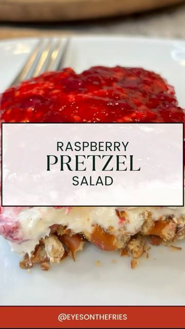 Cranberry Pretzel Jello Salad, Pretzel Salad Raspberry, Layered Cranberry Gelatin Salad, Holiday Dishes Thanksgiving, Raspberry Cranberry Jello Salad Thanksgiving, Rasberry Pretzel Dessert Jello Salads, Raspberry Pretzel Salad, Pretzel Salad, Salty Treats