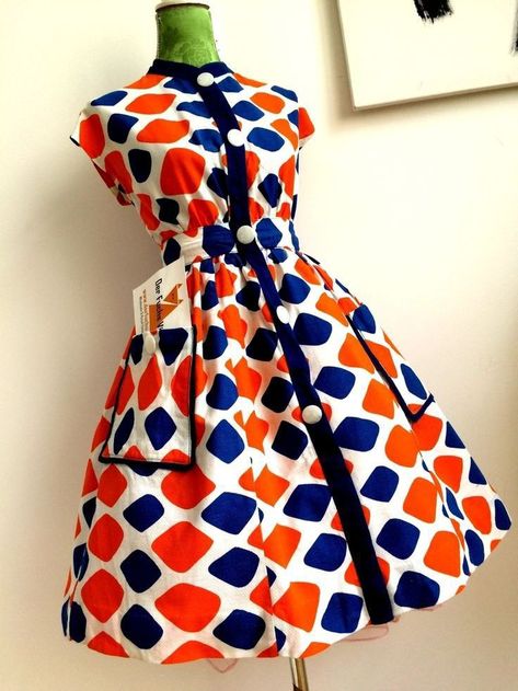 Vintage dress style Blue Pattern Dress, Ankara Design, Ankara Short, Shweshwe Dresses, Long African Dresses, African Dresses For Kids, Best African Dresses, Short African Dresses, African Fashion Skirts