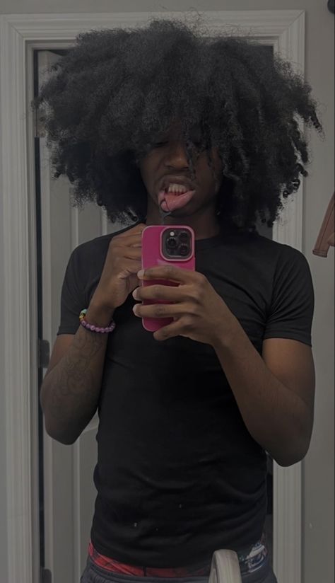 Long Afro Men, Unique Black Hairstyles Men, Guys With Afros, Black Men With Afros, Darkskin Dreadheads Boy, 4c Hair Defined, 4c Men Hairstyles, Hot Black Guys With Curly Hair, Black Curly Hair Boy