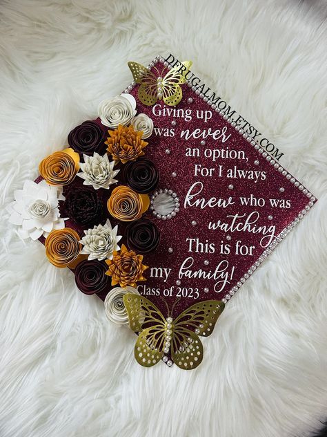 Excited to share the latest addition to my #etsy shop: Graduation Cap Decor | Graduation Cap Topper | Class 2023 | Cap Topper | Graduation Cap Design | Flower Graduation Cap | Grad Cap Topper Graduation Cap Decor, Flower Graduation Cap, Flower Graduation, Grad Cap Topper, Nurse Graduation Cap, Class 2023, Grad Cap Decorated, Graduation Cap Decoration Diy, High School Graduation Cap