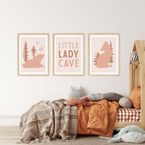 ✨ Create a cozy forest retreat for your little one with our Little Lady Cave and Little Man Cave poster sets! 🌲 Whether you’re drawn to the soft peach hues for your little lady or the serene green for your little man, these customizable woodland-themed prints are perfect for adding warmth and personality to your nursery. Choose your adventure today! 🐻🦊 #NurseryDecor #LittleLadyCave #LittleManCave #WoodlandNursery #CustomizablePosters #KidsRoomDecor #AdventureNursery Adventure Bedroom, Lady Cave, Girl Adventure, Cozy Forest, Man Cave Posters, Forest Retreat, Toddler Bedroom Girl, Adventure Nursery, Woman Cave