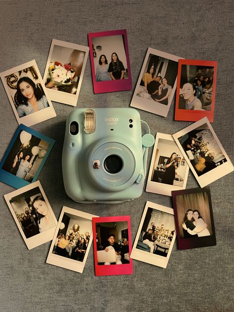 A lifelong memory Fujifilm Photos, Memory Aesthetic, Instax Aesthetic, Instax Photography, Polaroid Camera Instax, Instax Mini Ideas, Polaroid Collage, Memories Aesthetic, Mini Polaroid