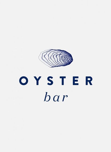 Corporate Visual Identity, Palette Illustration, Minimalist Palette, Layout Editorial, Logo Typo, Graphisches Design, Bar Logo, Text Layout, Oyster Bar