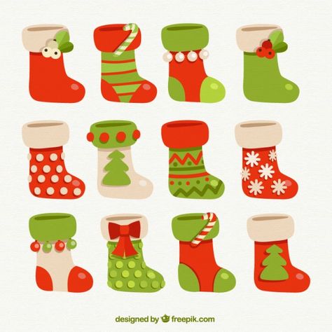 More than a million free vectors, PSD, photos and free icons. Exclusive freebies and all graphic resources that you need for your projects Christmas Door Decorating Contest, Diy Spring Crafts, Socks Collection, Christmas Cards Kids, Vector Christmas, New Year's Crafts, Christmas Puppy, About Christmas, Paper Crafts Diy Tutorials