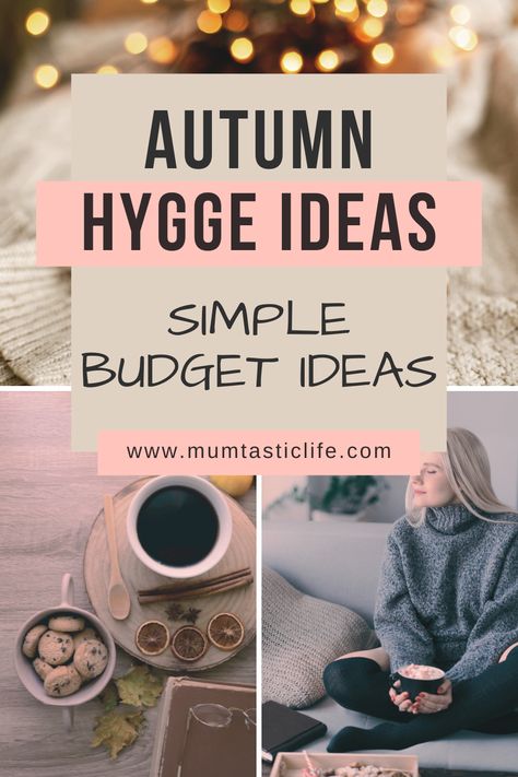 Simple, budget Autumn Hygge ideas for your home and life. Natural Fall Aesthetic, Hygge On A Budget, American Hygge, Hygge September, Fall Hygge Decor, Hygge Items, Hygge Fall Decor, Hygge Nook, Autumn Hygge Aesthetic