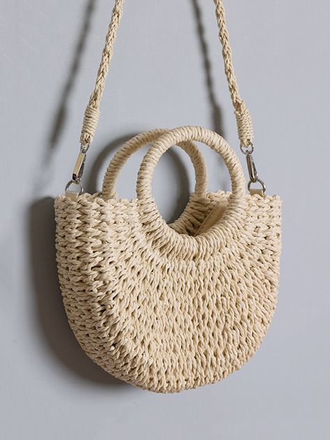 Paper Plain, Vacation Bag, Straw Beach Bag, Straw Tote Bag, Wicker Bags, Mini Bows, Raffia Bag, Straw Tote, Twilly