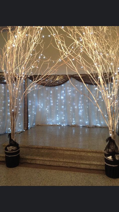 Yule Ball Themed Prom, Disney Prom Decorations, Yule Ball Prom Theme, Under The Stars Christmas Party, Yule Ball Themed Party, Light Up The Night Prom Theme, Royal Ball Prom Theme, Under The Stars Dance Theme, Formal Dance Themes