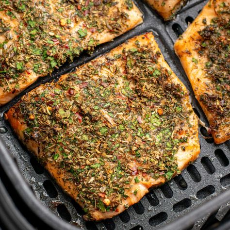 Air Fryer Trout - Olivia's Kitchen Air Fryer Steelhead Trout, Rainbow Trout Recipe Air Fryer, Trout Air Fryer Recipes, Steelhead Trout Recipe Air Fryer, Air Fryer Trout Recipes, Air Fryer Trout, Steel Head Trout Recipes, Steelhead Recipes, Lake Trout Recipes