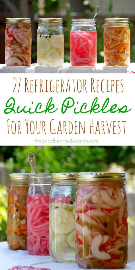 Quick Pickle Recipe, Quick Pickle, Refrigerator Pickle Recipes, Pickled Vegetables Recipe, Quick Pickles, Pickle Recipes, Canning Pickles, Refrigerator Pickles, Fermentation Recipes