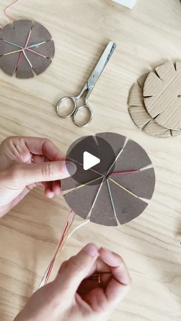 Erin Boyle on Instagram: "use a simple cardboard loom to make beautiful cord in the japanese kumihimo tradition" Simple Kumihimo Patterns, Flat Kumihimo Patterns, Cardboard Loom, Japanese Braiding Kumihimo, Kumihimo Finishing, Erin Boyle, Kumihimo 8 Strand Pattern, Kumihimo Cord, Kumihimo Disk