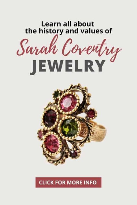 A Vintage Sarah Coventry Jewelry Collecting Guide Sarah Coventry Jewelry Vintage, Jewelry Knowledge, Vintage Jewelry Antique, Antique Costume Jewelry, Vintage Jewlery, Sarah Coventry Jewelry, Vintage Jewelry Crafts, Mid Century Jewelry, Vintage Objects