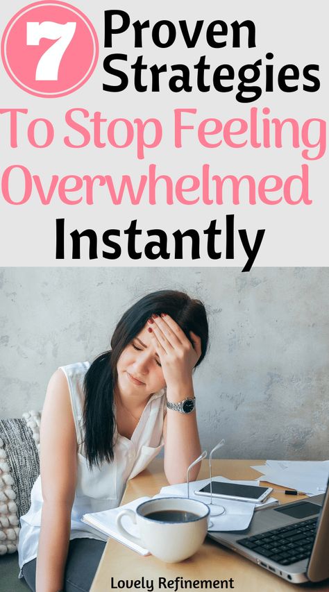 7 Things To Do When You're Stressed and Overwhelmed - Lovely Refinement Free Mental Health, How To Believe, Stop Feeling, Self Improvement Tips, Self Improvement, Natural Remedies, Health Tips, Health And Wellness, Things To Do