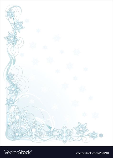 Snowflake Border, Floral Wallpaper, Aesthetic Art, High Res, Png Images, Adobe Illustrator, Vines, Vector Images, Vector Free