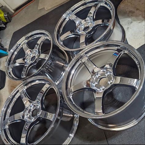 Chrome Rims, Pimped Out Cars, Car Inspiration, Street Racing Cars, Car Mods, Mini Trucks, Street Racing, Japanese Cars