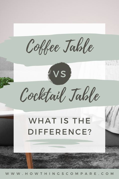 Have you ever thought about the differences between a coffee table and a cocktail table? Can these tables be used for the same purposes? Are they different sizes? It can become confusing because many people use the terms coffee table and cocktail table interchangeably, but they are actually different pieces of furniture. High Coffee Table Living Room, Conversation Areas With 4 Chairs, Cocktail Table Styling, Cocktail Tables Living Room, Coffee Table With Chairs, Beige Couch, Glass Cocktail Tables, Round Cocktail Tables, Coffee Table Size