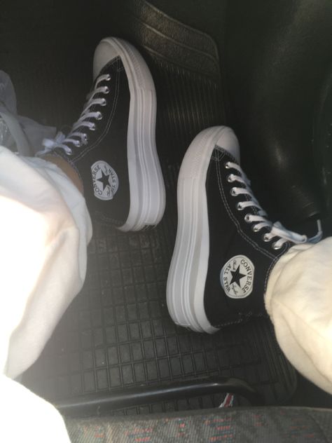 Platform Converse Shoes, Converse Hightops, Converse Aesthetic, Shoes Aesthetic, Platform Converse, All Stars Converse, Converse High Tops, Platform Sneakers, Converse Shoes