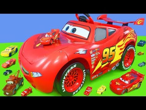 Disney Cars Unboxing: Lightning McQueen Battery Powered Ride on Toy Vehicles for Kids - YouTube Lightning Mcqueen Videos, Ben 10 Birthday, Flash Mcqueen, Disney Cars Toys, Anniversary Quotes Funny, Lighting Mcqueen, 10 Birthday, Light Rays, Youtube Kids