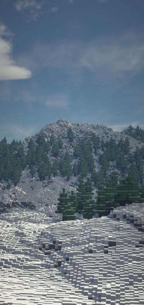 Winter Minecraft Wallpaper, Minecraft Phone Wallpaper, Mc Aesthetic, Minecraft Aesthetic, Snow Night, Snow House, Minecraft Pictures, Minecraft Wallpaper, Minecraft House Designs