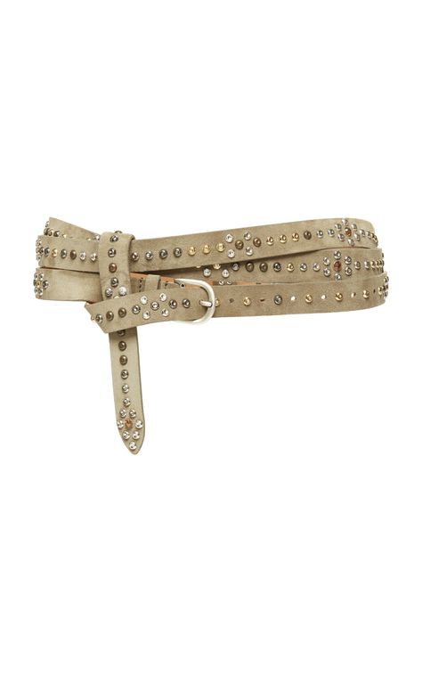 Click product to zoom Leather Dye, Wrap Belt, Studded Leather, Belts For Women, Moda Operandi, Isabel Marant, Leather Belt, Fashion Collection, Calf Leather