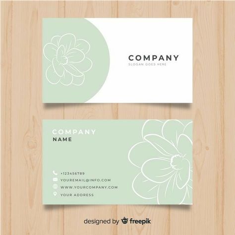 Flower Paint, Business Cards Design, Buisness Cards, Business Cards Layout, Qr Code Business Card, Graphic Design Cards, Name Card Design, Business Card Designs, Visiting Card Design