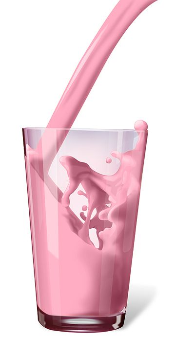 pink milk Got Milk, Glitter Rosa, I Believe In Pink, Pink Milk, Pink Foods, Color Magenta, Pink Life, Pink Power, Pink Pin