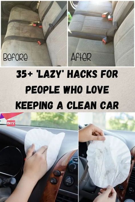 Cleaning Inside Of Car, Diy Car Cleaning, Car Life Hacks, Car Care Tips, Car Kits, Car Tips, Clean Car, Car Cleaner, Easy Cleaning Hacks