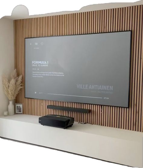 Big Tv Wall, Tv Room Ideas Cozy, Tv Living Room Ideas, Teen Game Rooms, Small Tv Room, Luxury Tv Wall, Sustainable Living Room, Media Room Seating, Deco Tv