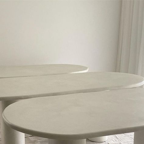 GESSO HOUSE on Instagram: "Frank Oval Dining Table 〰️ Handcrafted to entertain friends and family, Frank is complete with a smooth and polished microcement finish mastered by our in-house artisan. Handmade just for your home. #gesshouse" Microcement Dining Table, Microcement Table, Ladies Club, Oval Dining Table, Oval Table Dining, Friends And Family, Basement, Dining Table, Apartment