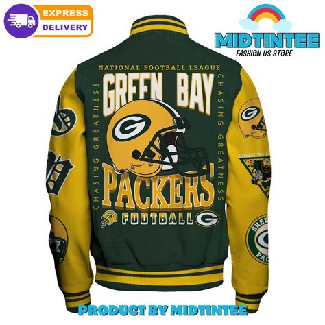 Green Bay Packers Nfl National Football Conference Varsity Jacket 30Uf092199 - Utopia Fashion Check more at https://utopiafashion.co/product/green-bay-packers-nfl-national-football-conference-varsity-jacket-30uf092199-utopia-fashion/ Utopia Fashion, Kansas City Chiefs Apparel, American Football League, Chief Clothes, Sport Events, Knitted Collar, Collar Leather Jacket, Nfl Packers, Collared Sweatshirt