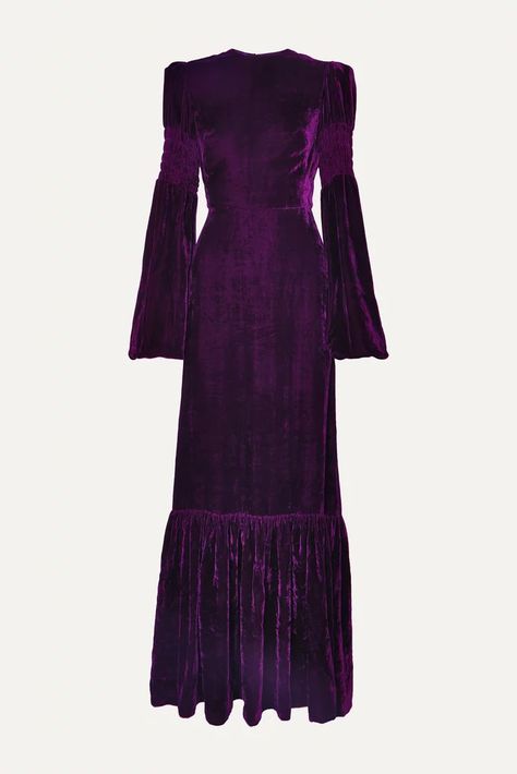 Susie Cave, Vampire's Wife, The Vampires Wife, Velvet Maxi Dress, Velvet Maxi, Her Closet, Vintage Inspired Dresses, Velvet Fashion, Purple Velvet