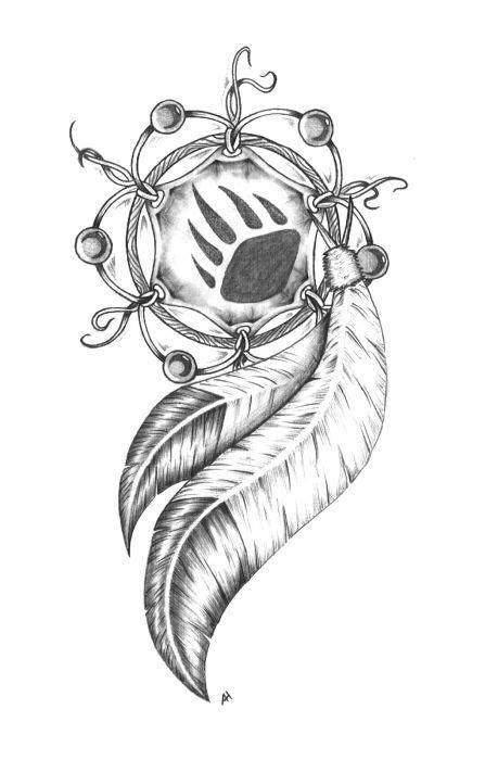 Bear Claw dreamcatcher. This would be cool for my sleeve piece too..Maybe less clashing Native American Tattoos Sleeve, Claw Drawing, Bear Claw Tattoo, Paw Art, Native American Tattoo, Native American Tattoos, Native Tattoos, Tattoos Sleeve, Paw Tattoo