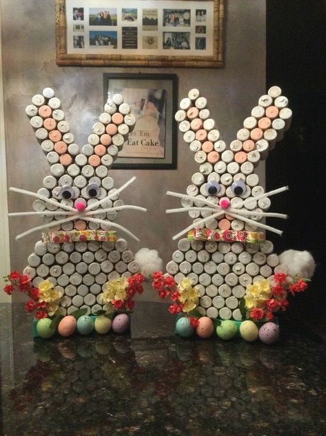 Wine cork Easter Bunnies in 2022 | Wine cork diy crafts, Wine cork crafts christmas, Cork crafts christmas Valentine Cork Crafts, Easter Cork Crafts, Christmas Cork Crafts, Corkscrew Crafts, Wine Corks Decor, Wine Cork Diy Projects, Wine Cork Crafts Christmas, Cork Diy Projects, Cork Crafts Christmas