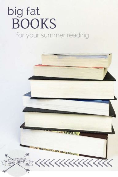 Big, fat books for your summer reading. Reading Obsession, Memoir Books, Book Displays, Scary Books, Big Books, Long Books, Summer Reading Lists, Book Community, Book Study