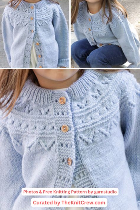 I have a list of kids' cardigan knitting patterns. These knit patterns are ideal to make for your kids' outfits during birthday parties. Check out the entire collection of knit patterns and save your favorite for later. Knit patterns curated by TheKnitCrew. All the designs in the collection have direct links to the pattern with credit to the designer and short info for you to decide if they are the right ones for you. Knit patterns curated by TheKnitCrew. Knitting Sweater For Kids Free Pattern, Toddler Cardigan Knitting Pattern Free, Toddler Sweater Knitting Pattern Free, Cardigan Pattern Knitting, Free Childrens Knitting Patterns, Cardigan Knitting Patterns, Toddler Girl Cardigan, Kids Sweater Pattern, Spring Baby Clothes