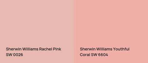 Sherwin Williams Rachel Pink SW 0026: 38 real home pictures Sherwin Williams Rachel Pink, Rachel Pink Sherwin Williams, Best Sherwin Williams Pink Paint Colors, Best Light Pink Paint Color Sherwin Williams, Popular Pink Paint Colors Sherwin Williams, Sherwin Williams Insightful Rose, Pink Paint Colors, Hex Color Codes, Sherwin Williams Paint Colors