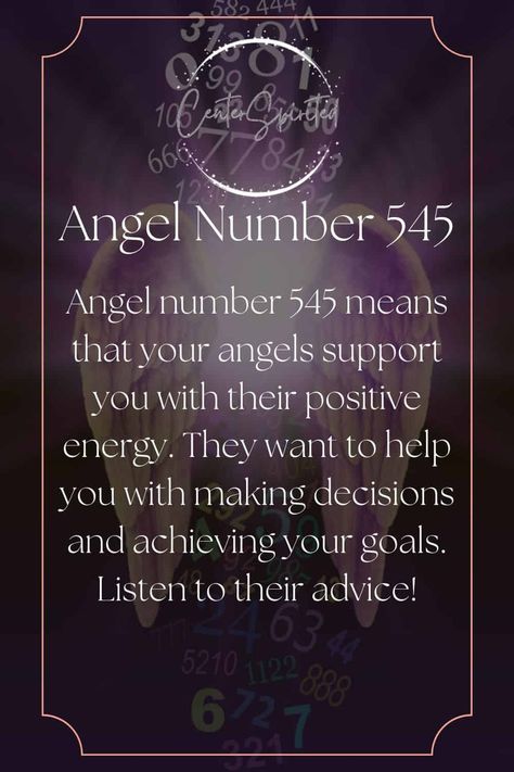 545 Angel Number, 545 Angel Number Meaning, 11:55 Angel Number Meaning, 123 Angel Number, 1144 Angel Number, Sacred Numbers, Angel Numbers And Meanings, Numbers And Meanings, My Inner Demons