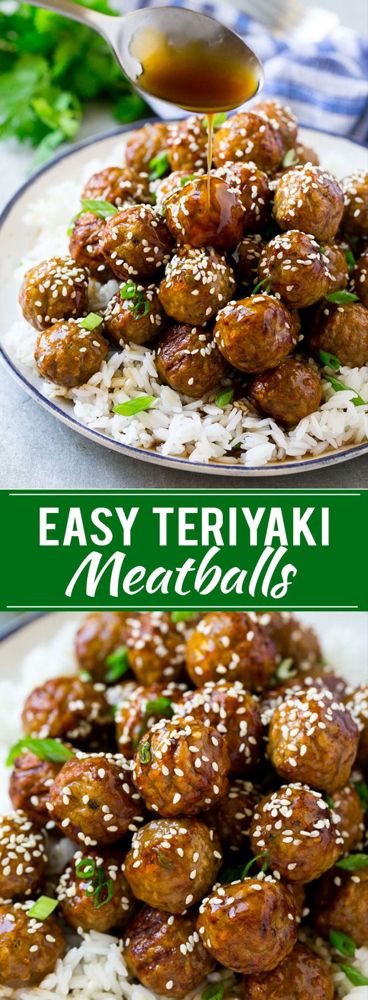 Party Food Crockpot, Meatballs Teriyaki, Easy Teriyaki Meatballs, Teriyaki Meatballs Recipe, Teriyaki Chicken Meatballs, Food Crockpot, Easy Meatball, Asian Meatballs, Meatball Dinner