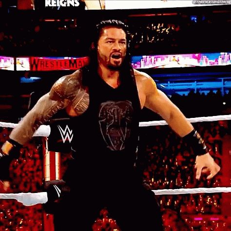 Wwe Gif, Undertaker Gif, Roman Reigns Gif, Reign Quotes, Wwe Gifs, Wwe Funny, Wrestling Videos, Roman Reigns Smile, Wwe Wallpapers