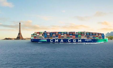 CMA CGM Group orders 7 new biogas-powered ships Pointe A Pitre, Cma Cgm, French West Indies, West Indies, Saint Martin, South America, Ships, France, Travel