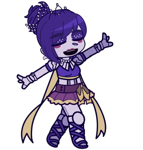 Ballora Gacha Club Outfit, Gacha Mrs Afton, Nightmare Gacha Club Fnaf, Ballora Gacha Club, Elizabeth Afton Gacha Oc, Gacha Club Fnaf, Fnaf Gacha Club, Afton Gacha, Ballora Fnaf