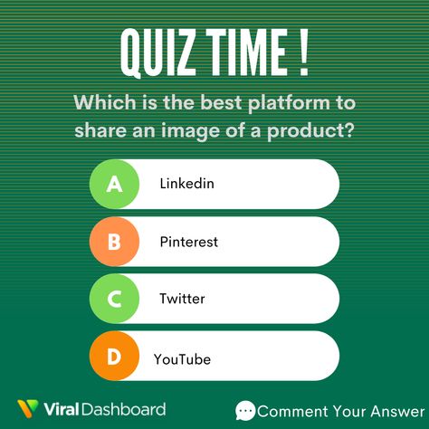 Its Quiz Time! Write your answer in comment section below!! . . . #socialmediaquiz #quiz #quiztime #socialmedia #quizinstagram #socialmediamarketing #comment #marketing #contentmarketing #facebookquiz #seo #digitalmarketingquiz #takequiz #question #business #knowledge #answers #puzzle #instaquiz #digitalmarketingtips #socialquiz #motivationactive #motivation #achieversclub #acievement #internetmarketing #goalsaf #lifegoals #goals #ViralDashboard Questions Social Media Post, Quiz Social Media Design, Business Knowledge, Digital Advertising Design, Quiz Time, Eid Card, Quiz Design, Eid Card Designs, Quiz Questions And Answers