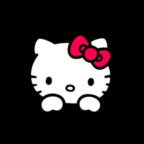 Tik Tok Pfp, Hello Kitty Pfps, Kitty Icon, Hello Kitty Wallpaper Hd, Y2k Hello Kitty, Hello Kitty Bow, Walpaper Hello Kitty, Graffiti Wallpaper Iphone, Hello Kitty Images