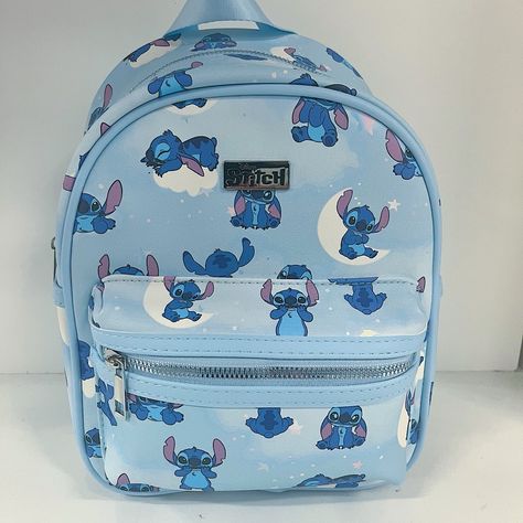 Disney Stitch Mini Bookbag Nwt Price Negotiable :) Lilo And Stitch Gifts, Stitch Birthday Stuff, Cute Stitch Things, Stitch Stuff To Buy, Cute Stitch Stuff, Stitch Gifts Disney, Stitch Furniture, Stitch Room Ideas, Stitch Disney Cute