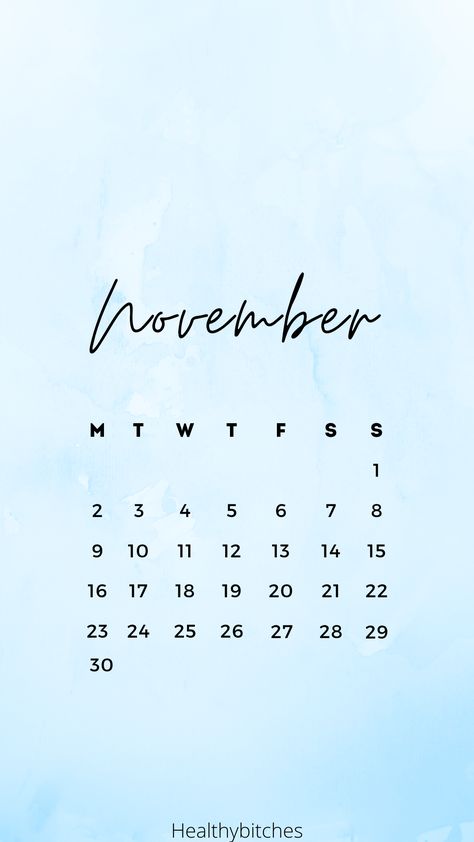 #blue #calendar #2020 #november #wallpaper #phonebackground Bride To Be Quotes, Blue Calendar, November Wallpaper, Calendar Widget, November Calendar, Daily Day, Hello November, Calendar Wallpaper, Calendar 2020