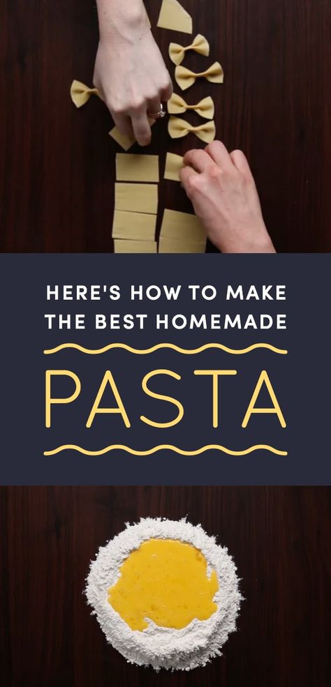 Here's How To Make Great Pasta From Scratch Pasta Noodles Recipes Homemade, Homeade Pasta Recipes, Easy Pasta From Scratch, Homemade Penne Pasta, Pasta Filling Recipes, Pasta Recipes From Scratch, Easy Homemade Pasta Recipes, How To Make Pasta Recipes, Kitchenaid Pasta Recipe