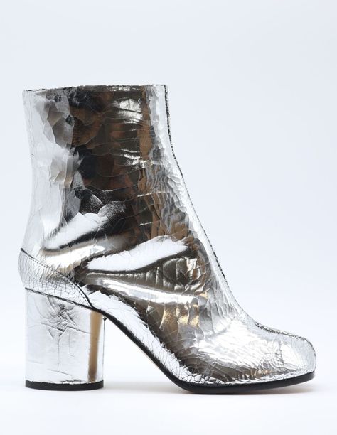 Silver Tabi Boots, Tabi Boots, Better Half, Leather Boots, Womens Boots, Ankle Boot, Women Wear, For Women, Boots