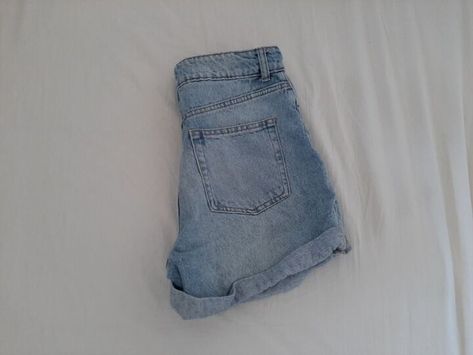 How To Fold Denim Shorts, Folding Jean Shorts, How To Fold Jean Shorts, Best Way To Fold Shorts, How To Fold Shorts For Travel, Fold Shorts To Save Space, Folding Shorts, How To Fold Shorts, How To Fold Jeans