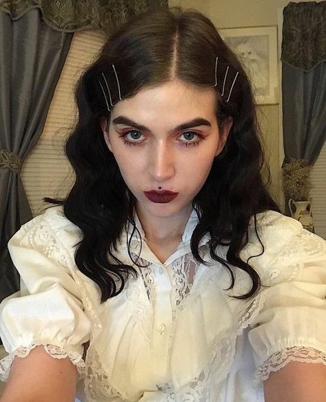 Bellatrix Black, Marauders Era, Black Hair, Eyelashes, A Woman, Makeup, Hair, On Instagram, White