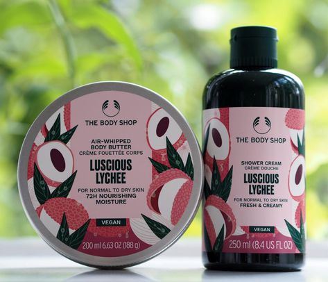 The Body Shop Hair Care, The Body Shop Logo, Body Cream Packaging, Shower Gel Packaging, Summer Perfumes, Shampoo Packaging, Summer Perfume, Body Shop At Home, Shower Cream